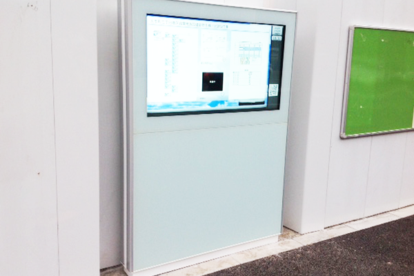 デジタルサイネージ サイネージリレーション サイネージ 工事現場